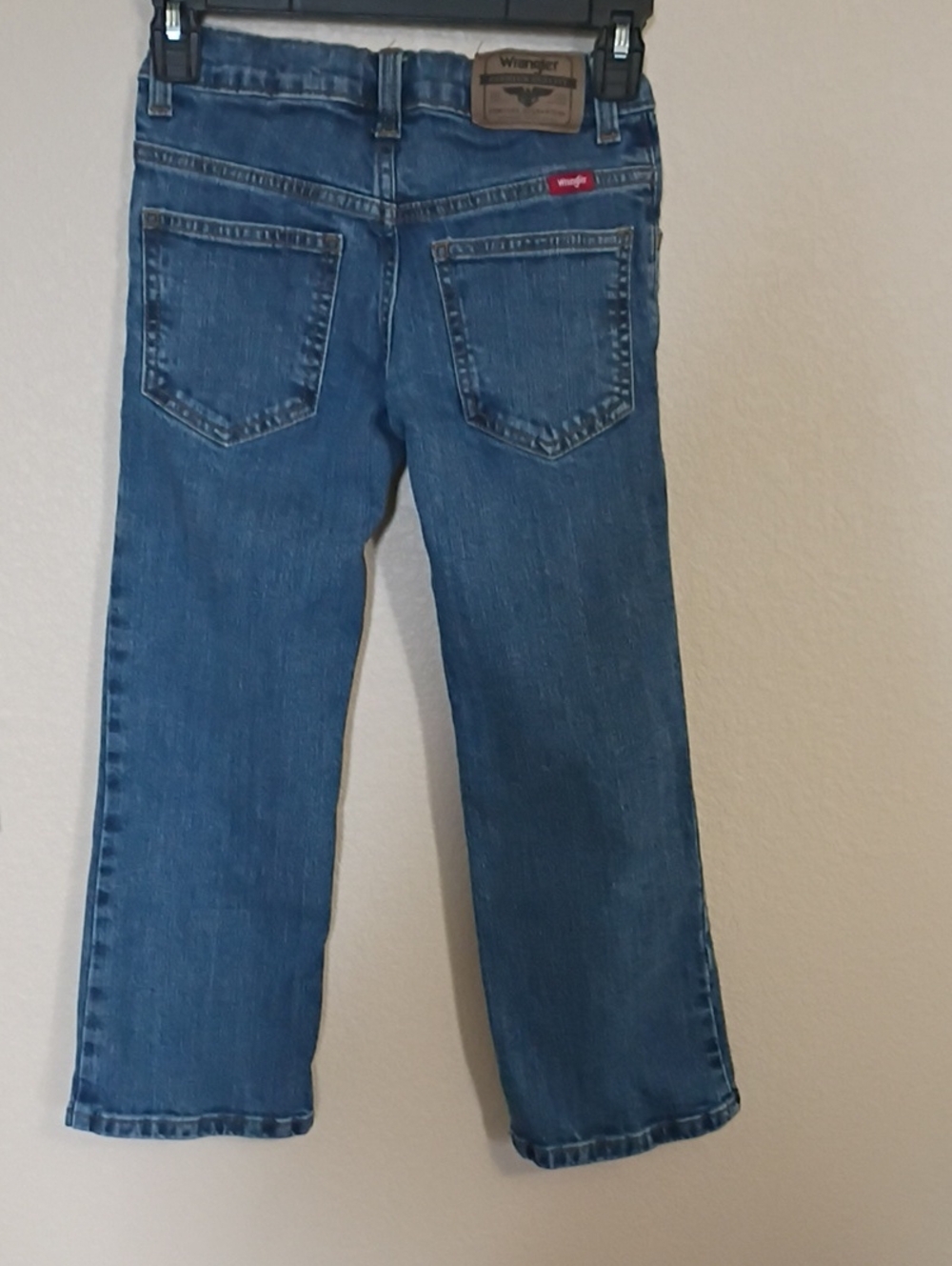 Wrangler Kids Mid Blue Straight-Leg Jeans - Picture 2 of 3